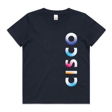 Gradient Cisco T-Shirt - Navy (Youth)