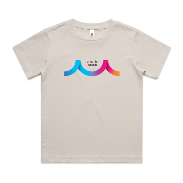 Gradient Bridge T-Shirt - Natural (Youth)