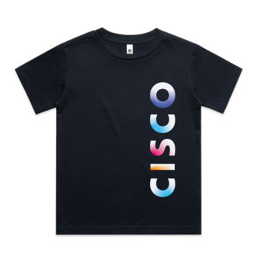Gradient Cisco T-Shirt - Navy (Kids)