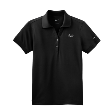  Core Nike Dri-Fit Classic Polo - Black (Women's)