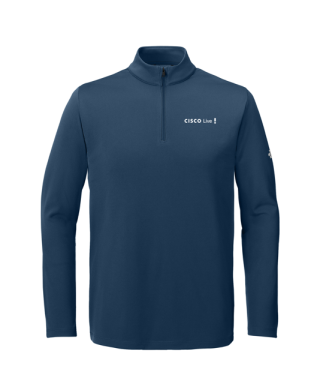 Cisco Live North Face ¼ Zip - Blue (Men's)