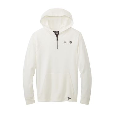 NFL and Cisco New Era 1/4-Zip Hoodie - White (Men's)