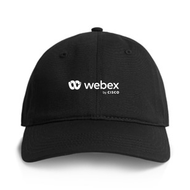 Webex Eco Baseball Cap - Black