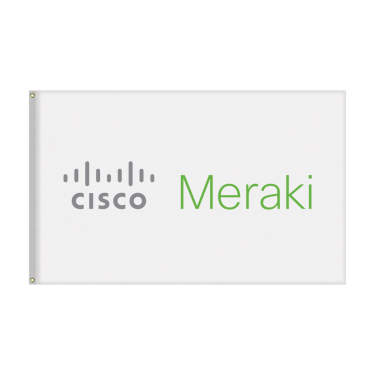 Cisco Meraki Flag - White