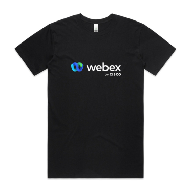 Webex Classic T-Shirt - Black (Unisex)