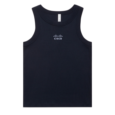 Powder Collection Rib Tank - Navy (Women's) 